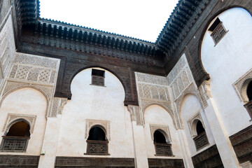 architecture in Morocco in the summer 