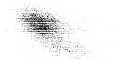 Glitch distorted grunge layer . Noise destroyed texture Black micro dust isolated on transparent background .dust isolated on transparent background. grunge background with tiny black dust