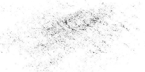 Black micro dust isolated on transparent background. Background with little noisy black particles. Texture grunge background with  Black micro dust isolated on transparent background.