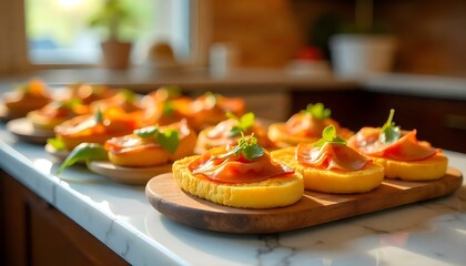 Traditional spanish tapas on white background