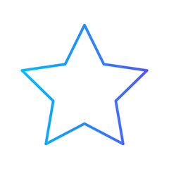 star gradient icon