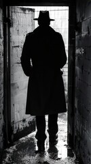 The Enigmatic Noir Detective