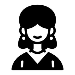 This Aunty icon is suitable for Family, Fathers Day, Family Day, etc