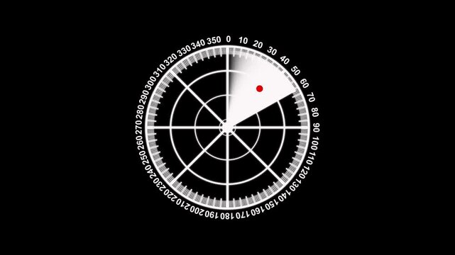Digital searching system animation .business, circle, rader  searching, computer, concept, dark, design, digital, digital communication