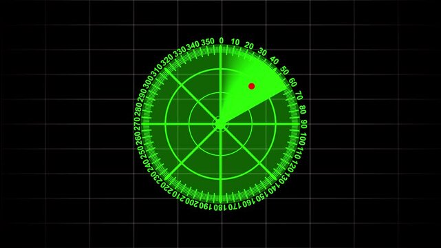 Digital searching system animation .business, circle, rader  searching, computer, concept, dark, design, digital, digital communication