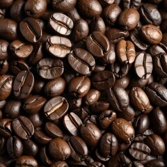 Fototapeta premium Roasted Coffee Beans Background