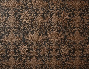 Intricate damask floral pattern, elegant texture  , background, repeating, flower