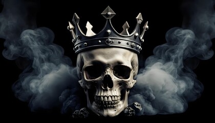 Skull King Crown Smoke