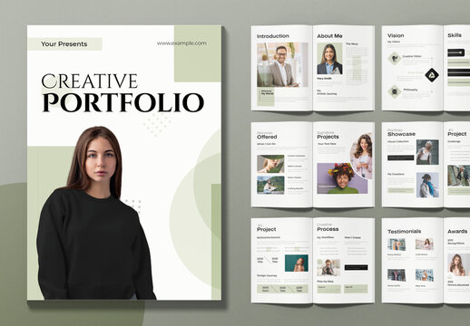 Creative Portfolio Layout Template