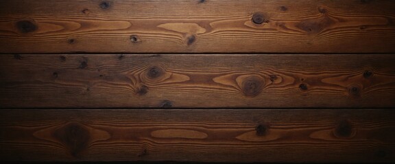 Obraz premium Rustic Dark Brown Grunge Wooden Timber Texture Background