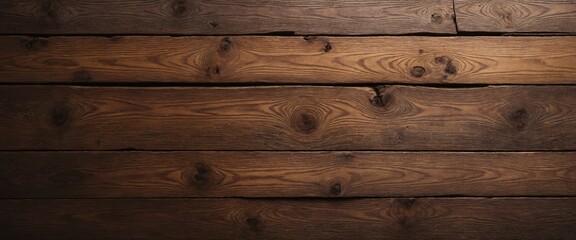 Fototapeta premium Rustic Dark Brown Grunge Wooden Timber Texture Background