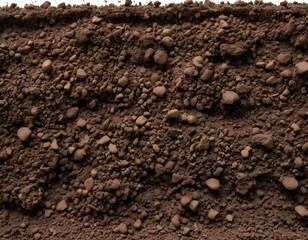 Dark Brown Soil Texture