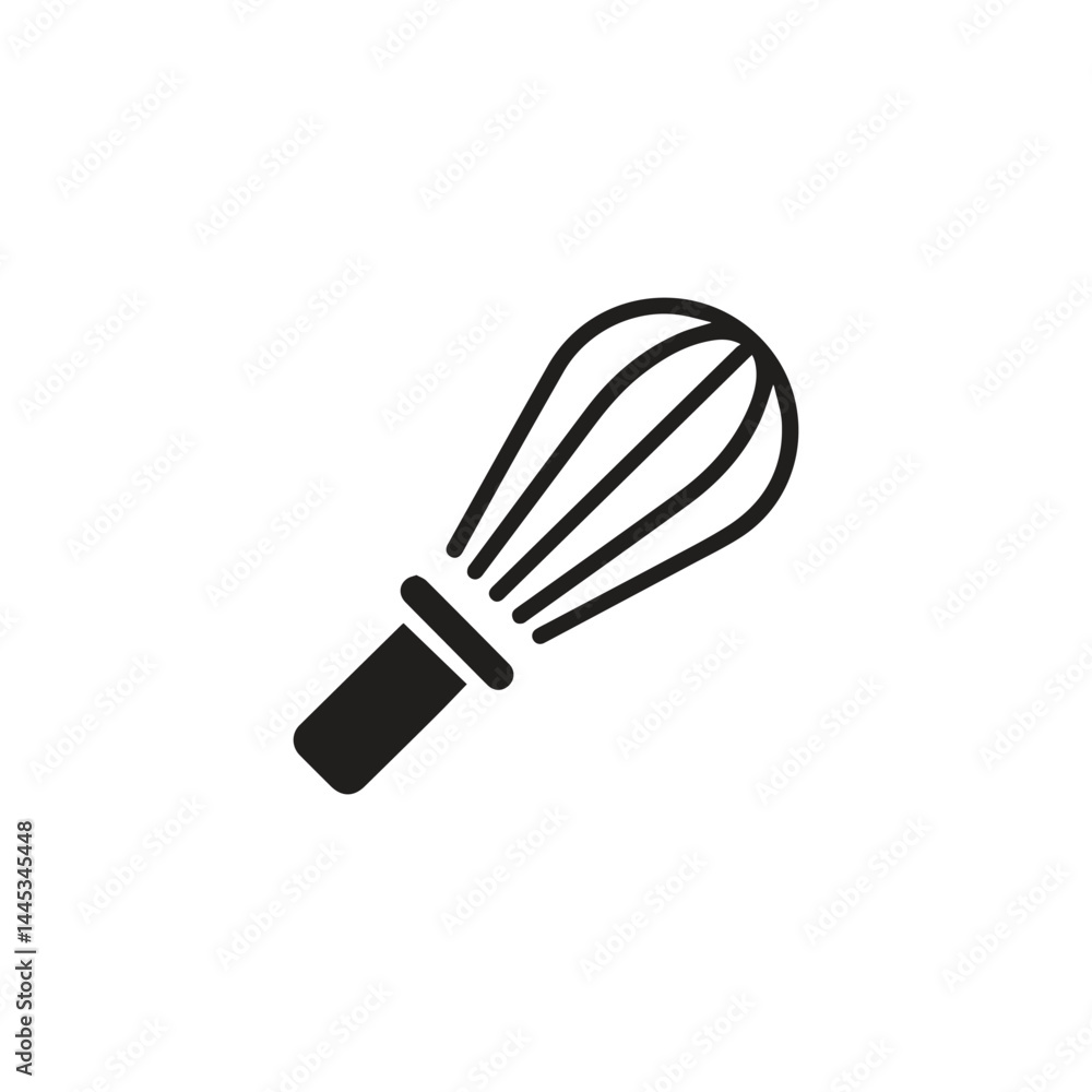 Poster beater icon vector. linear style sign for mobile concept and web design. french beater illustration.