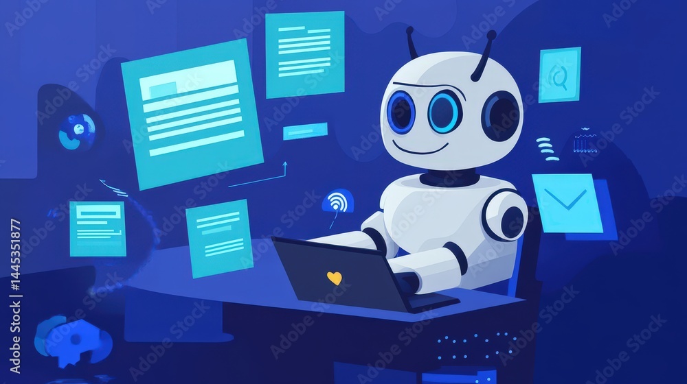 Aufkleber marketing automation system with ai-driven email campaigns, chatbots, and crm integration