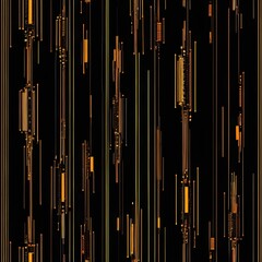 Obraz premium Abstract Orange and Black Lines Background