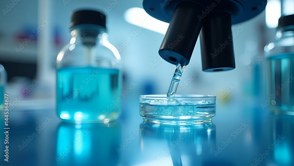 Poster rigorous laboratory analysis of microplastics in freshwater: advanced filtration & microscopy techni