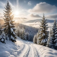 Winter Wonderland Road