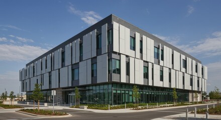 Obraz premium Modern Architecture Building (Photo)