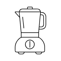 blender icon, blender line art - simple line art of blender, perfect for blender logos and icons