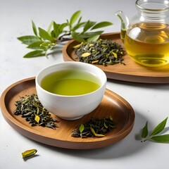 Relaxing Green Tea Ceremony