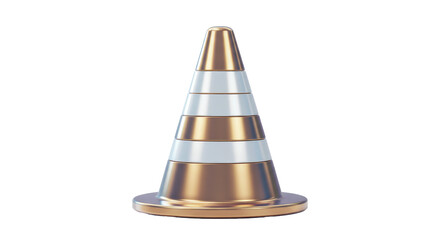 Isolated Traffic Cone