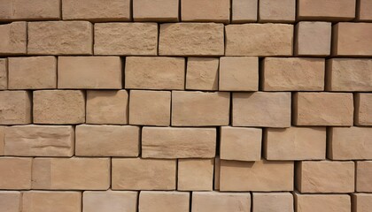Fototapeta premium Beige Stone Wall Texture