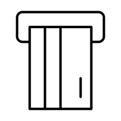 ATM icon vector sign template