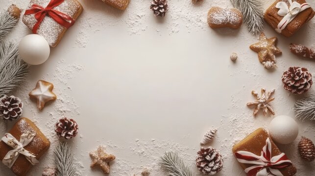 Gingerbread gifts for New Year.