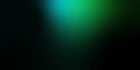 Dark green blue grainy gradient background, black backdrop, noise texture effect,webpage header,...