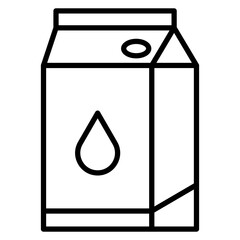 Milk Carton Icon