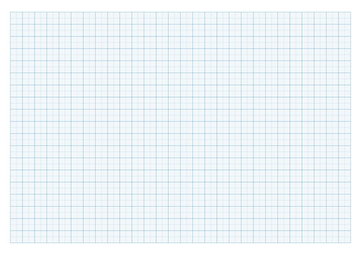 Blue millimeter graph paper grid. Abstract squared background. Light blue grid paper features evenly spaced squares, perfect for drawing, organizing notes, or performing calculations