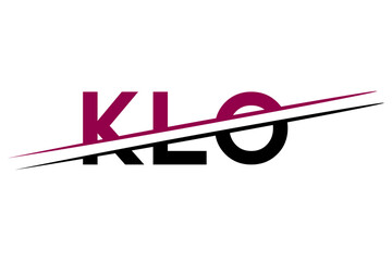 Elegant KLO Letter Logo Design with Unique Initials for Creative and Modern Branding