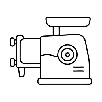 meat grinder outline drawing clip art preview