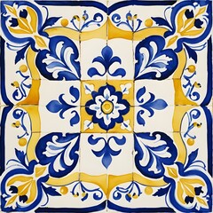 Portuguese Azulejo Tile Pattern
