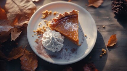 It's a spiced pumpkin treat.