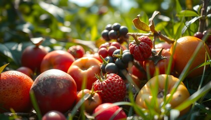 fruits and berries