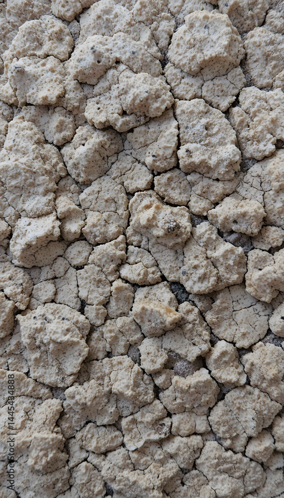 Poster cork surface close up, a detailed macro view. porous texture is magnified, showing its natural grain