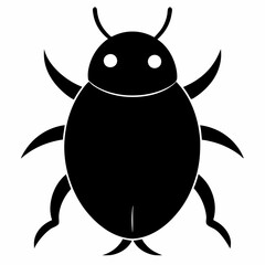 Stylized Sea Ladybug Silhouette Ar