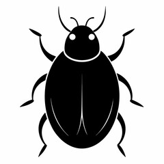 Stylized Sea Ladybug Silhouette Ar