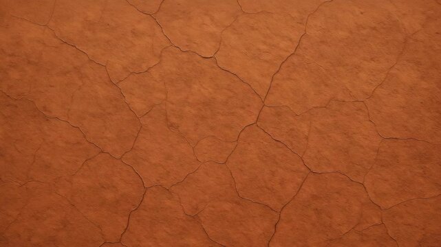 Detailed Texture of Brown Cracked Surface with Earthy Tones and Patterns