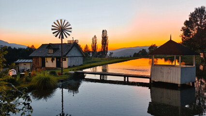 romania country side house