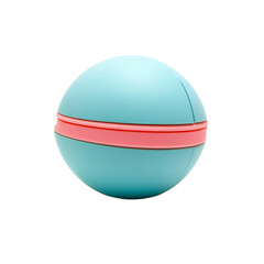 Abstract Pastel Sphere with Pink Band - 3D Render