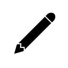 pencil glyph icon