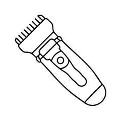 trimmer icon, trimmer line art - simple line art of trimmer, perfect for trimmer logos and icons