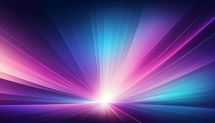 Obraz premium Abstract Burst of Light and Color