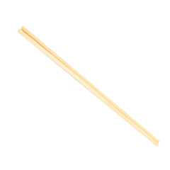 Wooden chopsticks white background