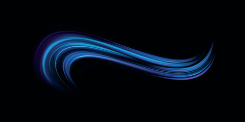 Speed connection vector background. Vector swirl trail effect. Abstract vector fire circles, sparkling swirls and energy light spiral frames. Database fast data transfer acceleration.