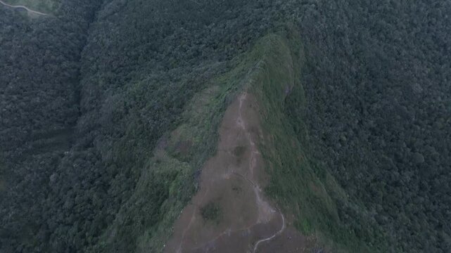 Morro dos Cabritos in Aparados da Serra, Praia Grande Santa Catarina Canyons. Aerial view.