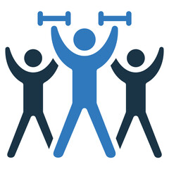 Group Fitness icon © kliwir art