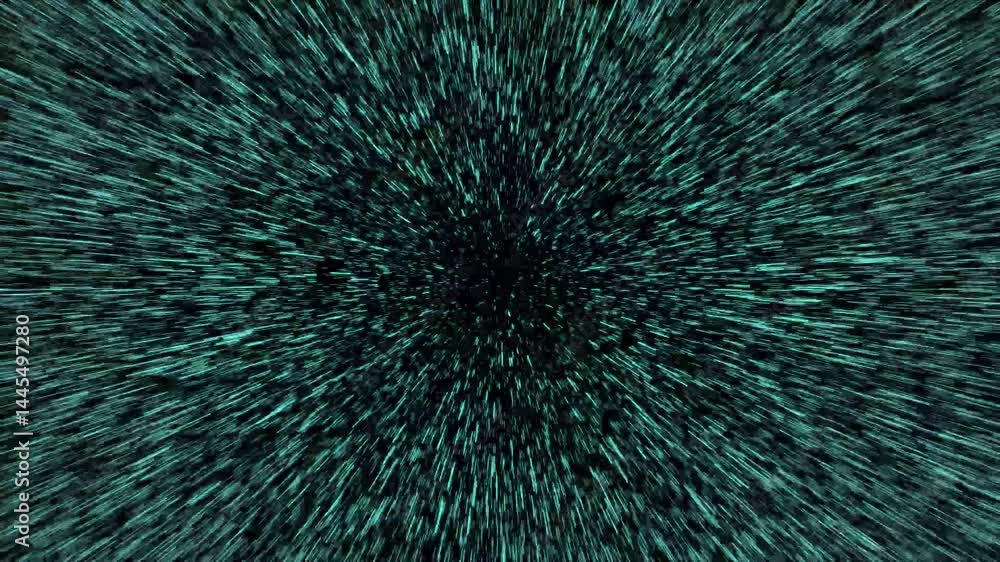 Poster abstract speed line animated background on 4k video.